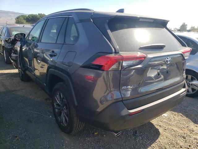 2T3B6RFV4NW037179 - 2022 TOYOTA RAV4 XLE P GRAY photo 3