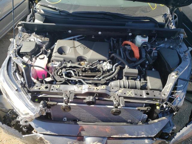 2T3B6RFV4NW037179 - 2022 TOYOTA RAV4 XLE P GRAY photo 7