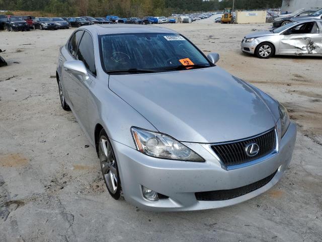 JTHBE262495022418 - 2009 LEXUS IS 350 SILVER photo 9