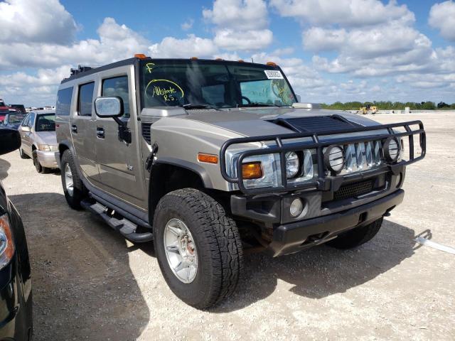 5GRGN23UX3H135727 - 2003 HUMMER H2 TAN photo 1