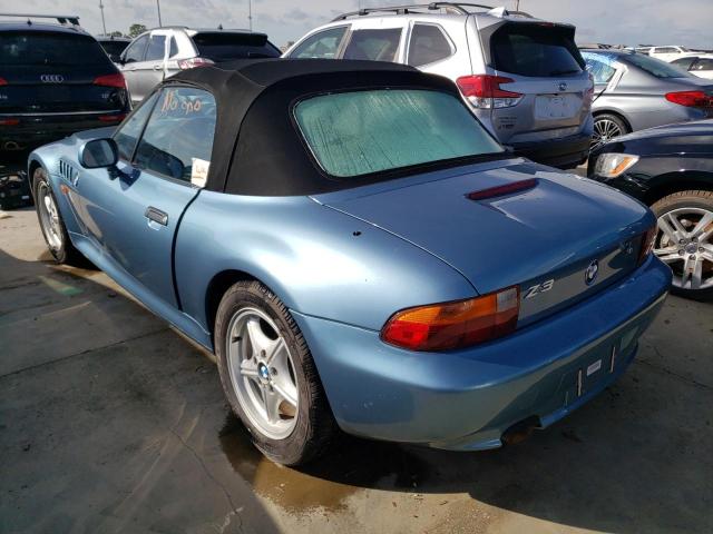 4USCH7321VLE01037 - 1997 BMW Z3 1.9 BLUE photo 3