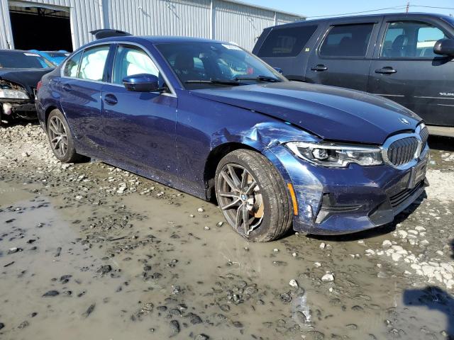 3MW5R7J0XL8B35738 - 2020 BMW 330XI BLUE photo 1