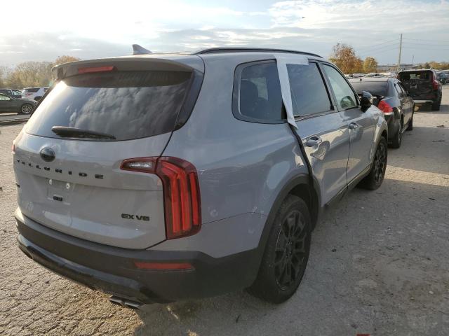 5XYP3DHC7MG178709 - 2021 KIA TELLURIDE GRAY photo 4