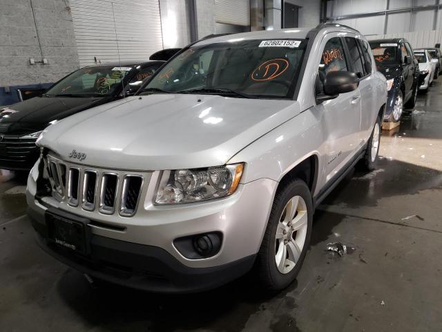 1J4NT1FB2BD264399 - 2011 JEEP COMPASS SP SILVER photo 2