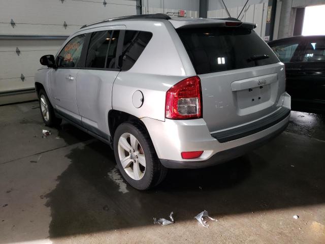 1J4NT1FB2BD264399 - 2011 JEEP COMPASS SP SILVER photo 3