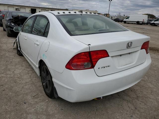 2HGFA16918H356520 - 2008 HONDA CIVIC EXL 白色 照片 3