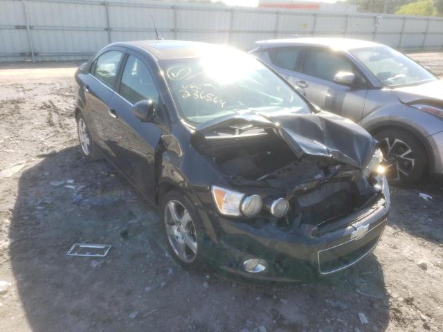 1G1JE5SH0D4236564 - 2013 CHEVROLET SONIC BLACK photo 1