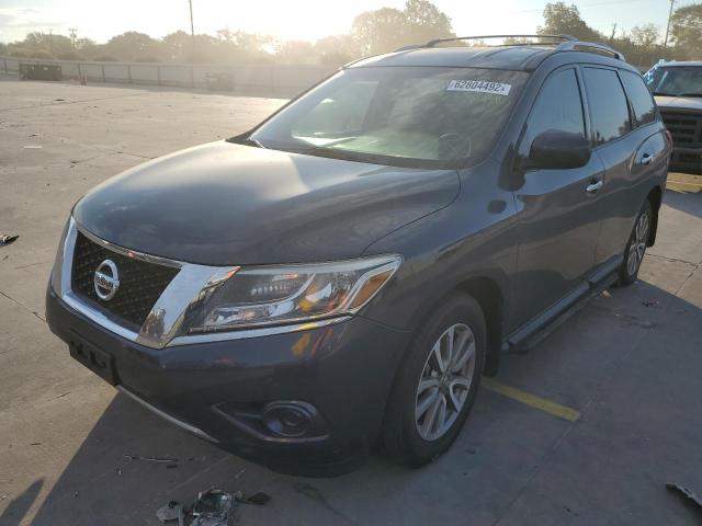 5N1AR2MN2EC701913 - 2014 NISSAN PATHFINDER GRAY photo 2