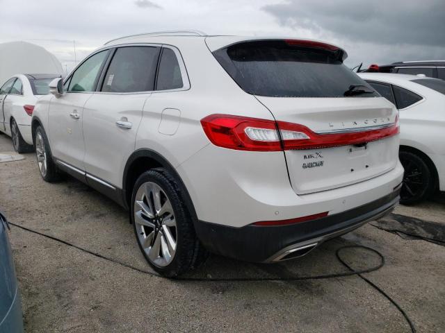 2LMPJ6LR8HBL44288 - 2017 LINCOLN MKX RESERV WHITE photo 3