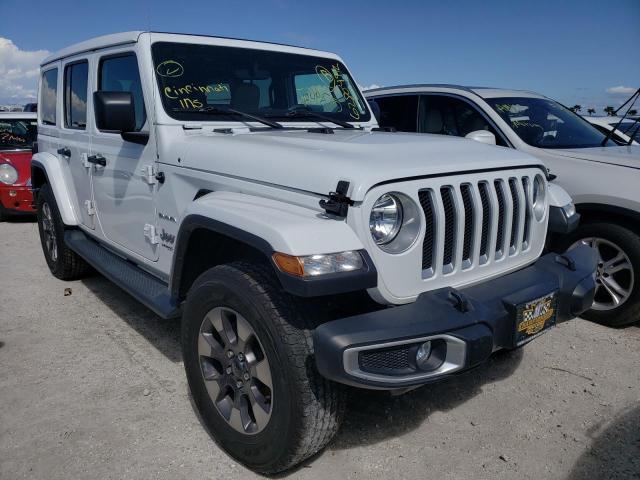 1C4HJXEG0KW527339 - 2019 JEEP WRANGLER U WHITE photo 1