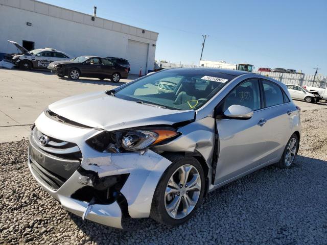 KMHD35LH5EU202321 - 2014 HYUNDAI ELANTRA GT SILVER photo 2