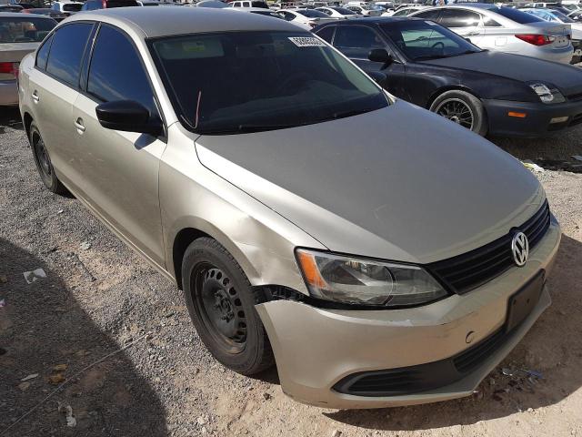 3VW2K7AJ8DM242716 - 2013 VOLKSWAGEN JETTA BASE 金色 照片 1