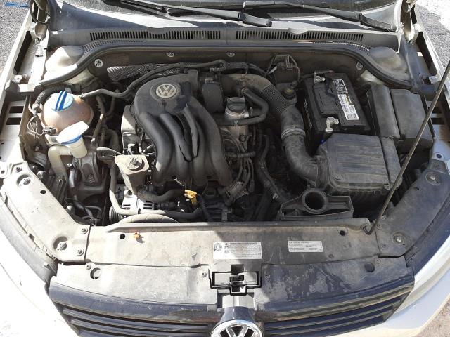 3VW2K7AJ8DM242716 - 2013 VOLKSWAGEN JETTA BASE 金色 照片 7