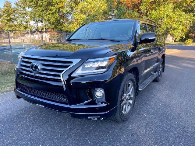 JTJHY7AX8F4183680 - 2015 LEXUS LX 570 BLACK photo 2