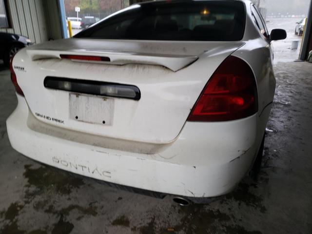 2G2WP522251145025 - 2005 PONTIAC GRAND PRIX თეთრი ფოტო 9