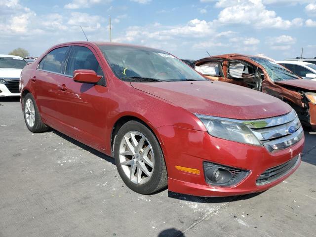 3FAHP0JA7BR273807 - 2011 FORD FUSION SEL RED photo 1
