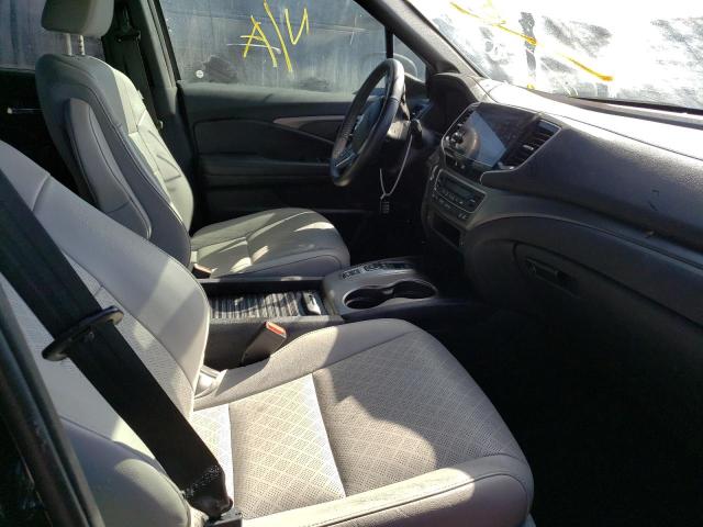 5FNYF7H58KB000892 - 2019 HONDA PASSPORT E 黑色 照片 5