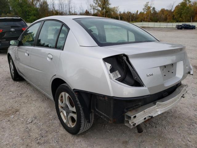 1G8AL52F74Z166506 - 2004 SATURN ION LEVEL SILVER photo 3