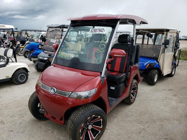 7MZL20820NC008581 - 2022 HDK GOLF CART BURGUNDY photo 2