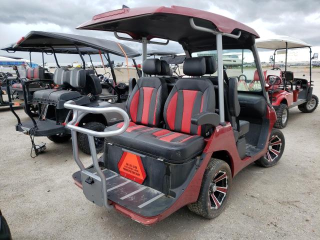 7MZL20820NC008581 - 2022 HDK GOLF CART BURGUNDY photo 4