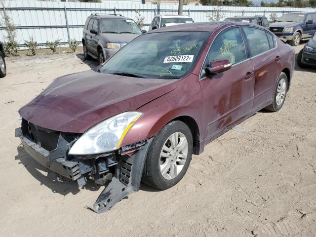 1N4AL2APXAN556619 - 2010 NISSAN ALTIMA BAS BURGUNDY photo 2