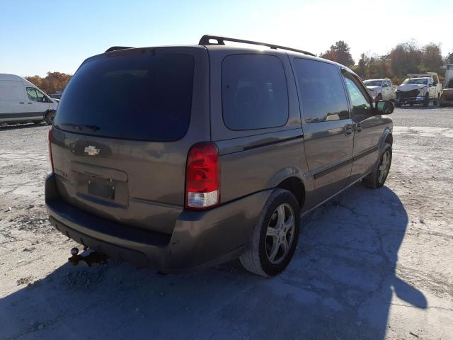 1GNDV23LX5D278674 - 2005 CHEVROLET UPLANDER L Qəhvəyi foto 4