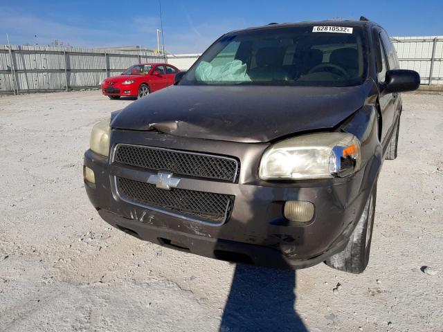 1GNDV23LX5D278674 - 2005 CHEVROLET UPLANDER L Qəhvəyi foto 9