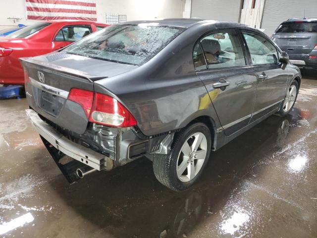 19XFA16659E007796 - 2009 HONDA CIVIC LX-S Szary zdjęcie 4