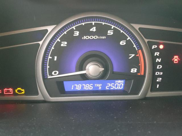 19XFA16659E007796 - 2009 HONDA CIVIC LX-S Szary zdjęcie 8