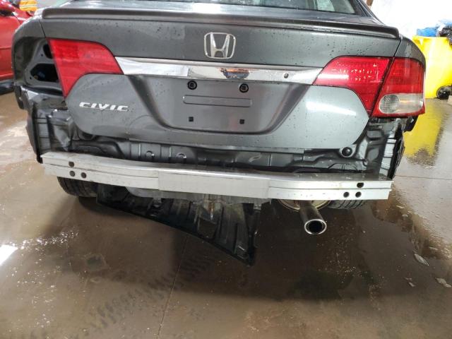 19XFA16659E007796 - 2009 HONDA CIVIC LX-S Szary zdjęcie 9