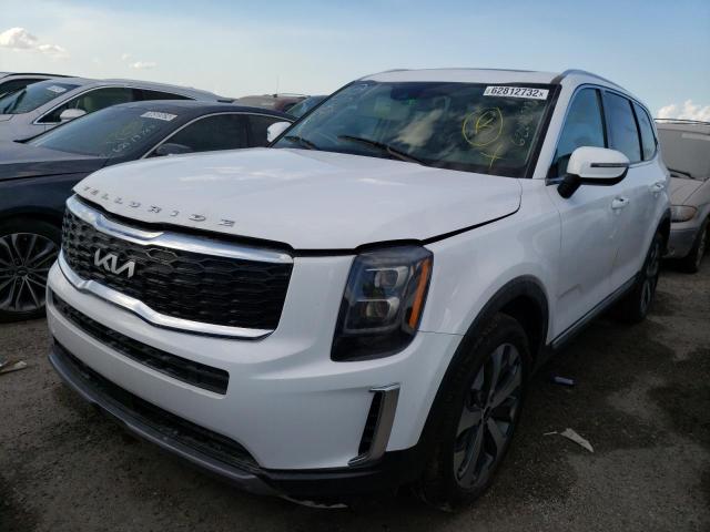 5XYP34HC3NG287380 - 2022 KIA TELLURIDE WHITE photo 2