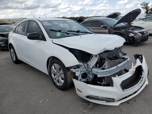 1G1P15SH6F7242800 - 2015 CHEVROLET CRUZE L WHITE photo 1