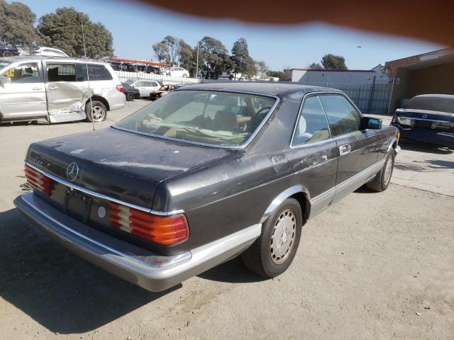 WDBCA45D3HA358923 - 1987 MERCEDES-BENZ 560 SEC BLACK photo 4