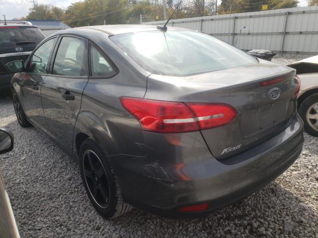 1FADP3E26JL310264 - 2018 FORD FOCUS S GRAY photo 3