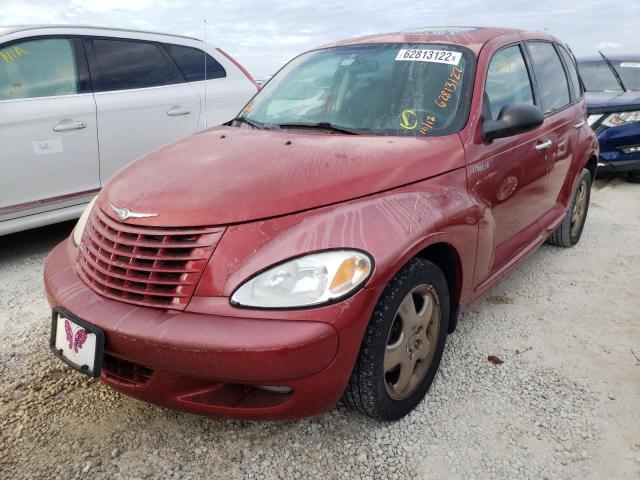 3C4FY58804T217325 - 2004 CHRYSLER PT CRUISER RED photo 2