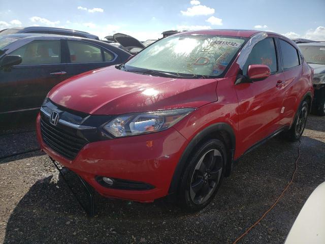 3CZRU6H59JG713047 - 2018 HONDA HR-V EX RED photo 2