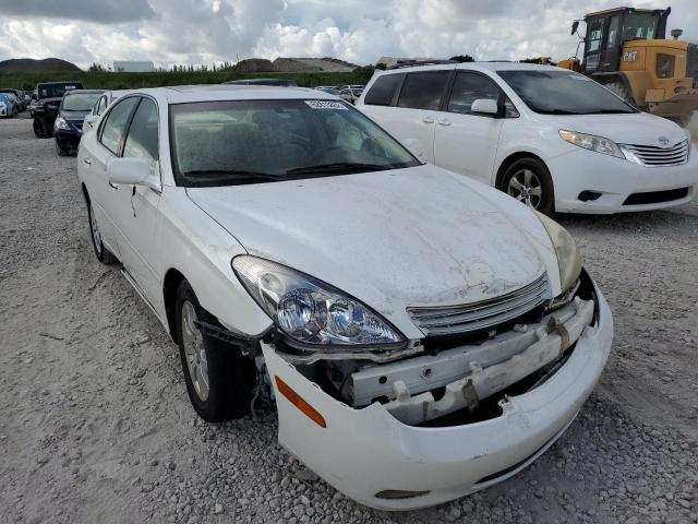 JTHBF30G636020047 - 2003 LEXUS ES 300 WHITE photo 1