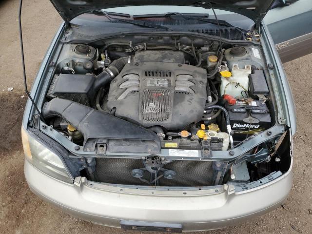 4S3BE896927208341 - 2002 SUBARU LEGACY OUT GREEN photo 7