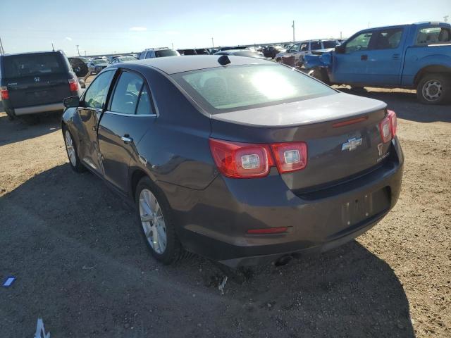 1G11H5SA2DF250156 - 2013 CHEVROLET MALIBU LTZ ნაცრისფერი ფოტო 3