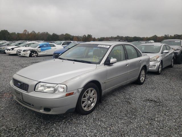 YV1TS59H841370281 - 2004 VOLVO S80 SILVER photo 2