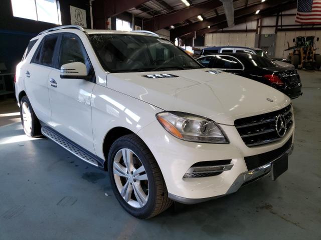 4JGDA5HB7DA177691 - 2013 MERCEDES-BENZ ML 350 4MA WHITE photo 1