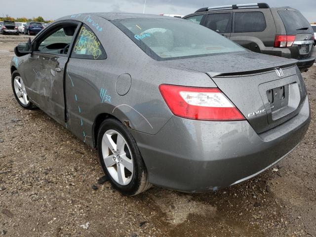 2HGFG12958H503586 - 2008 HONDA CIVIC EXL رمادي صورة 3