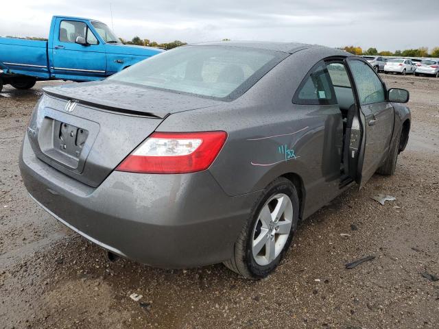 2HGFG12958H503586 - 2008 HONDA CIVIC EXL رمادي صورة 4