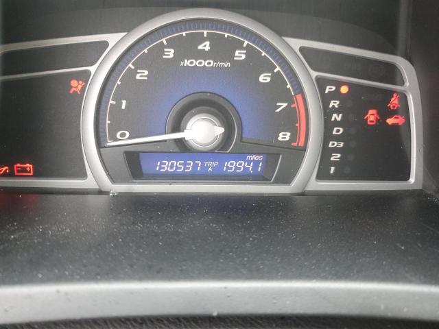 2HGFG12958H503586 - 2008 HONDA CIVIC EXL رمادي صورة 8