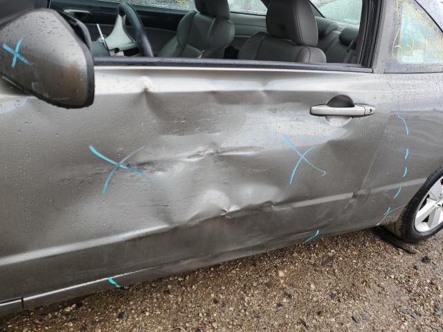 2HGFG12958H503586 - 2008 HONDA CIVIC EXL رمادي صورة 9