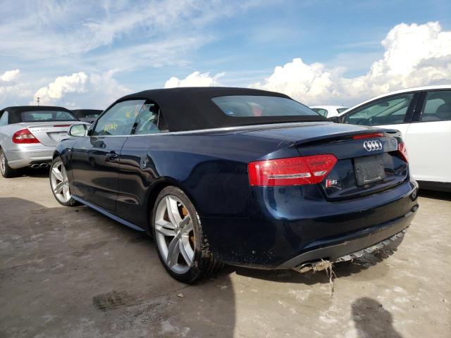 WAUVGAFH7AN014001 - 2010 AUDI S5 PRESTIG BLACK photo 3