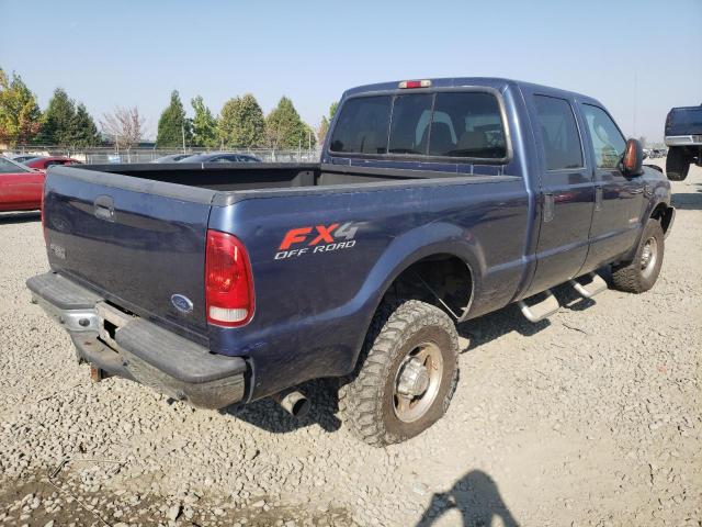 1FTSW31P94ED90805 - 2004 FORD F350 SRW S BLUE photo 4