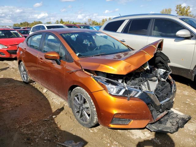 3N1CN8EV5LL802071 - 2020 NISSAN VERSA SV ORANGE photo 1