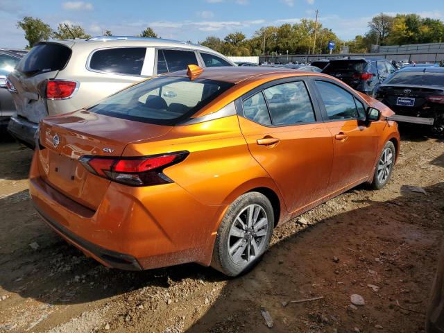 3N1CN8EV5LL802071 - 2020 NISSAN VERSA SV ORANGE photo 4