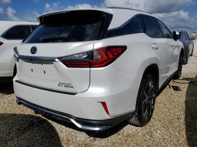 JTJGZKCA2K2009856 - 2019 LEXUS RX 350 L WHITE photo 4